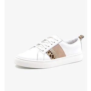 Kaanas Bristol Lace Up Leather Sneakers Size 8